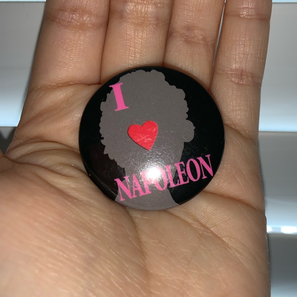 Napoleon Dynamite I Heart Napoleon Pin
